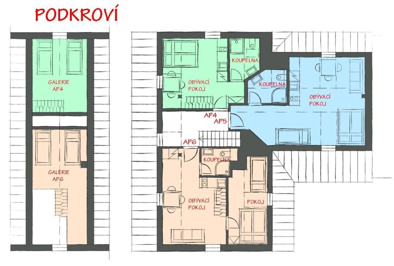 Apartmany U Muzea Horní Blatná Zewnętrze zdjęcie